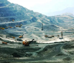 The construction site in Xilingol League