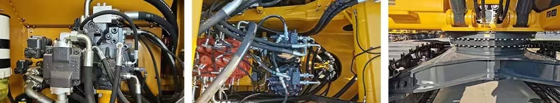 A 24-ton medium-sized excavator A 24-ton medium-sized excavator