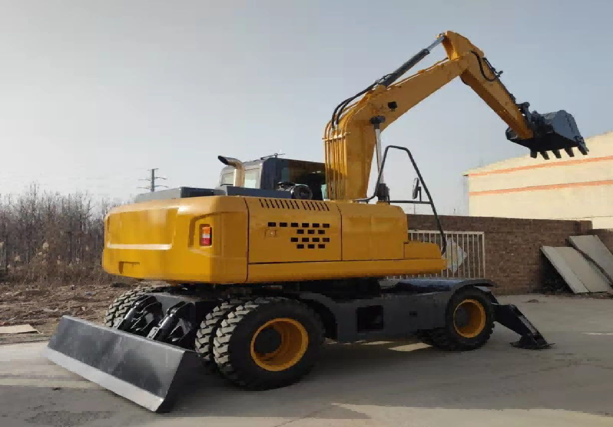0.6Ton Wheel Excavator