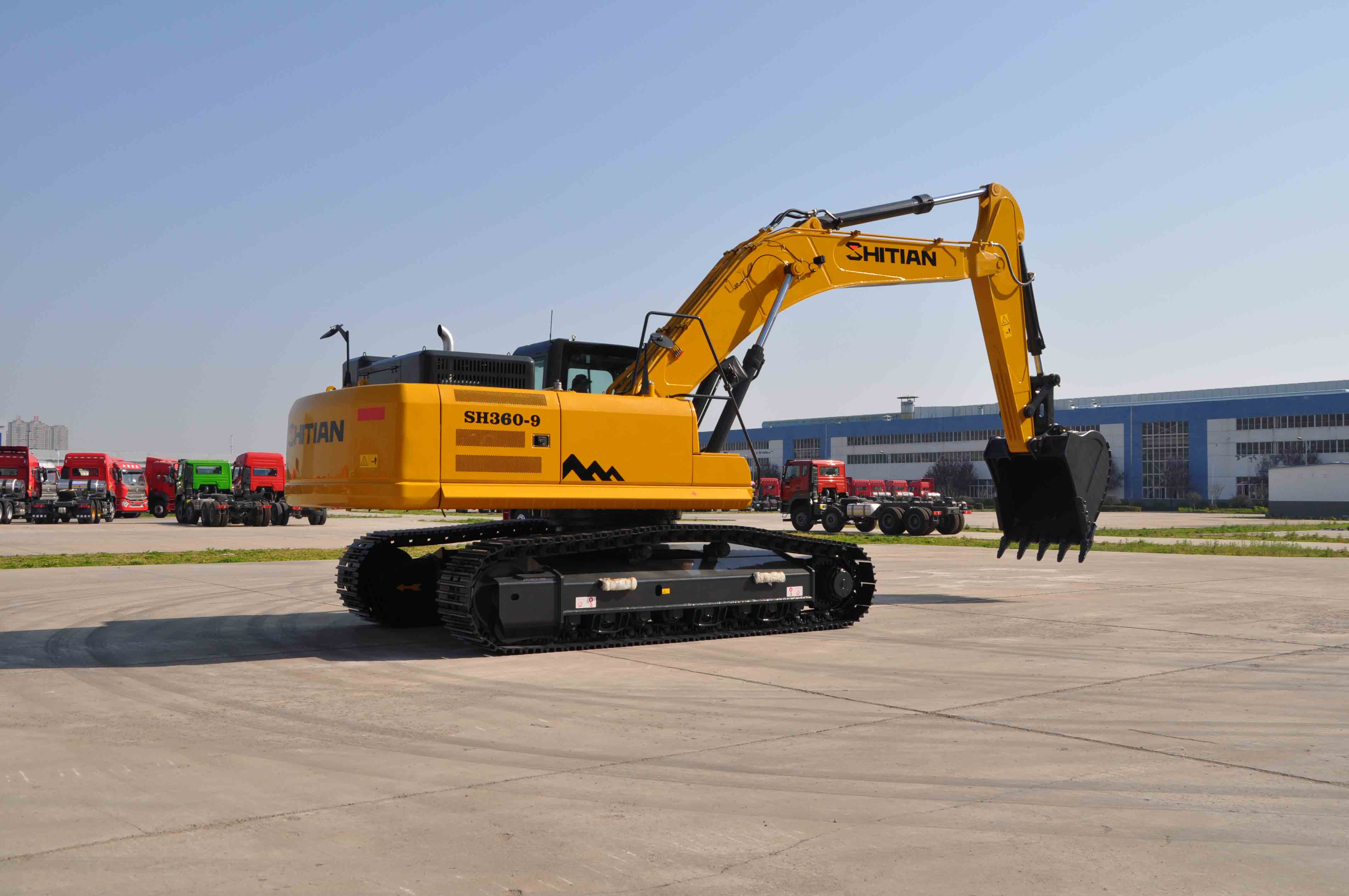 Excavadora de cadenas de 36 toneladas