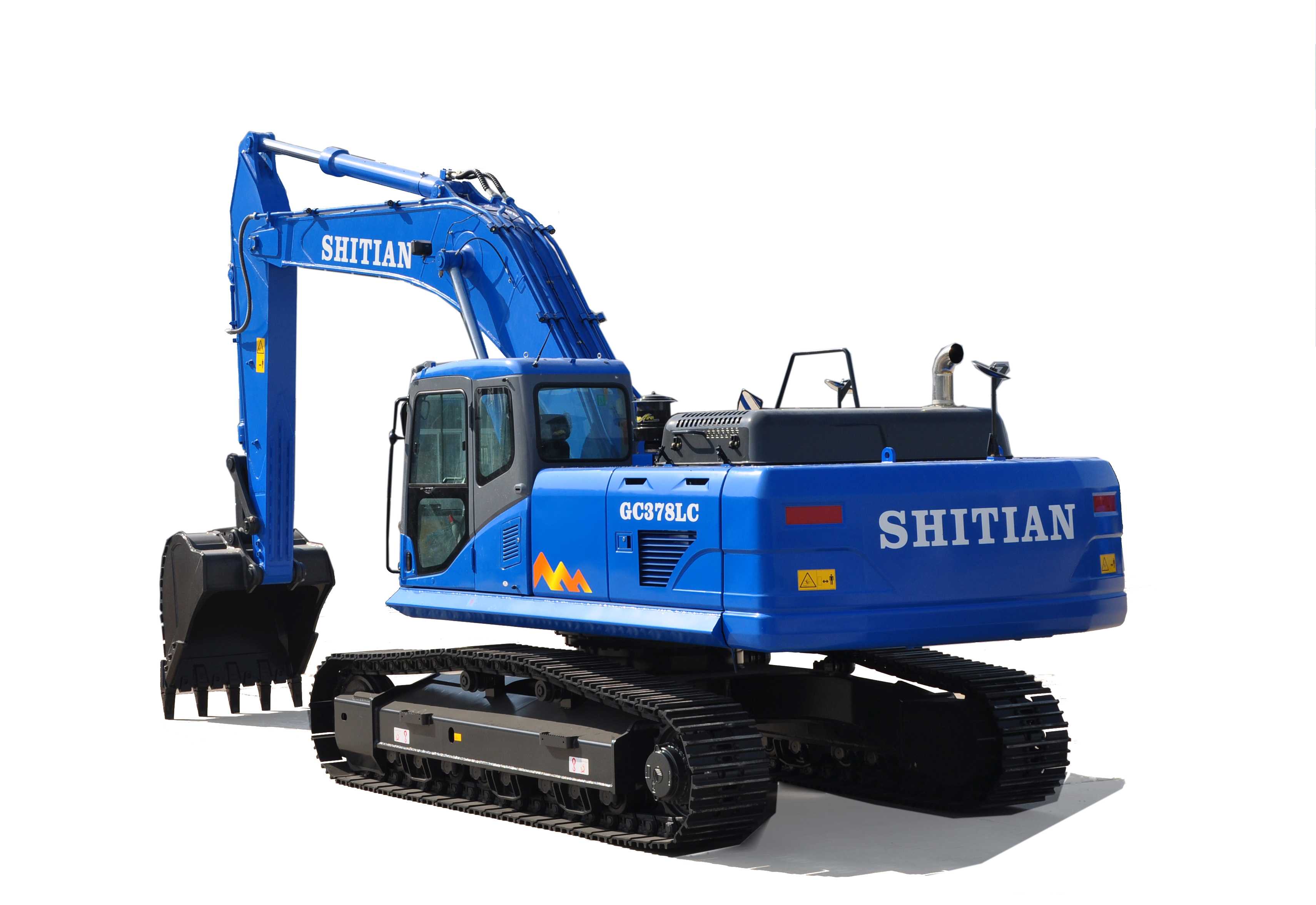 A 37-Ton Hydraulic Excavator