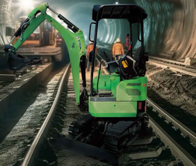 1.8-ton crawler electric excavator