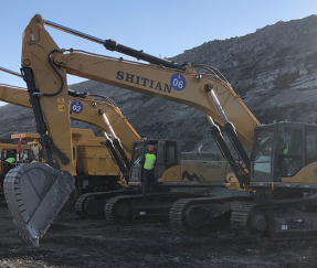 Construcción de la mina Xilin Gol League Xiwuzhumqin Banner