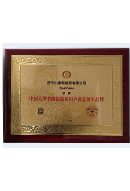 Energy-saving excavator user satisfaction leading brand