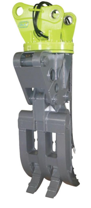 Agarre hidráulico de acero/roca, B