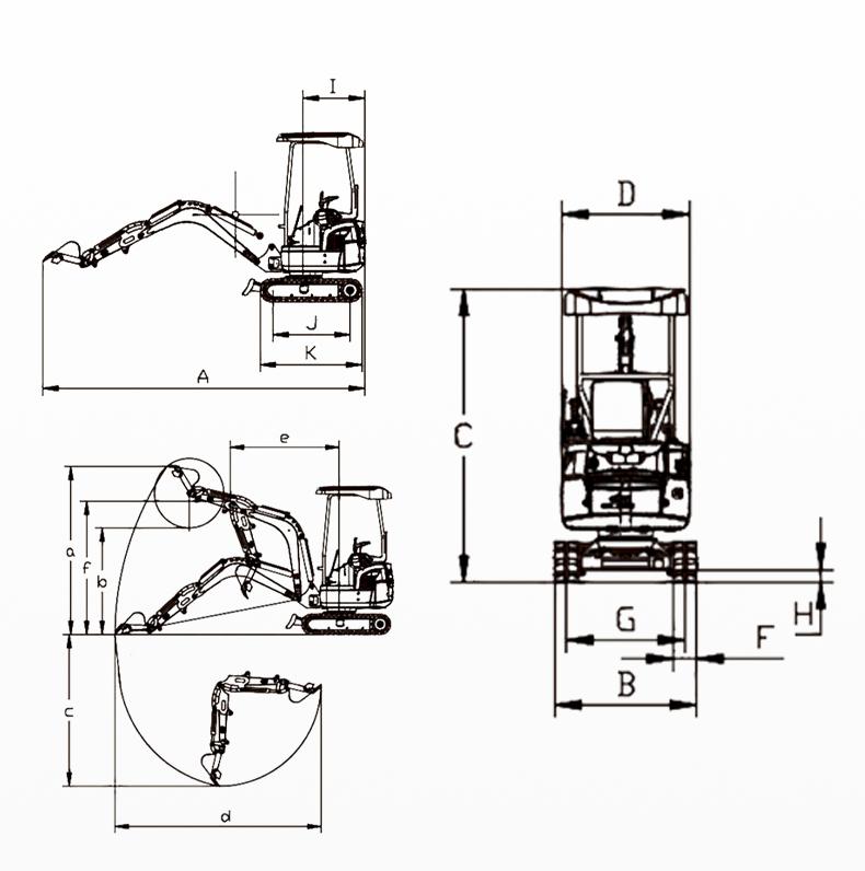 1.8Ton Mini Excavator 1.8Ton Mini Excavator