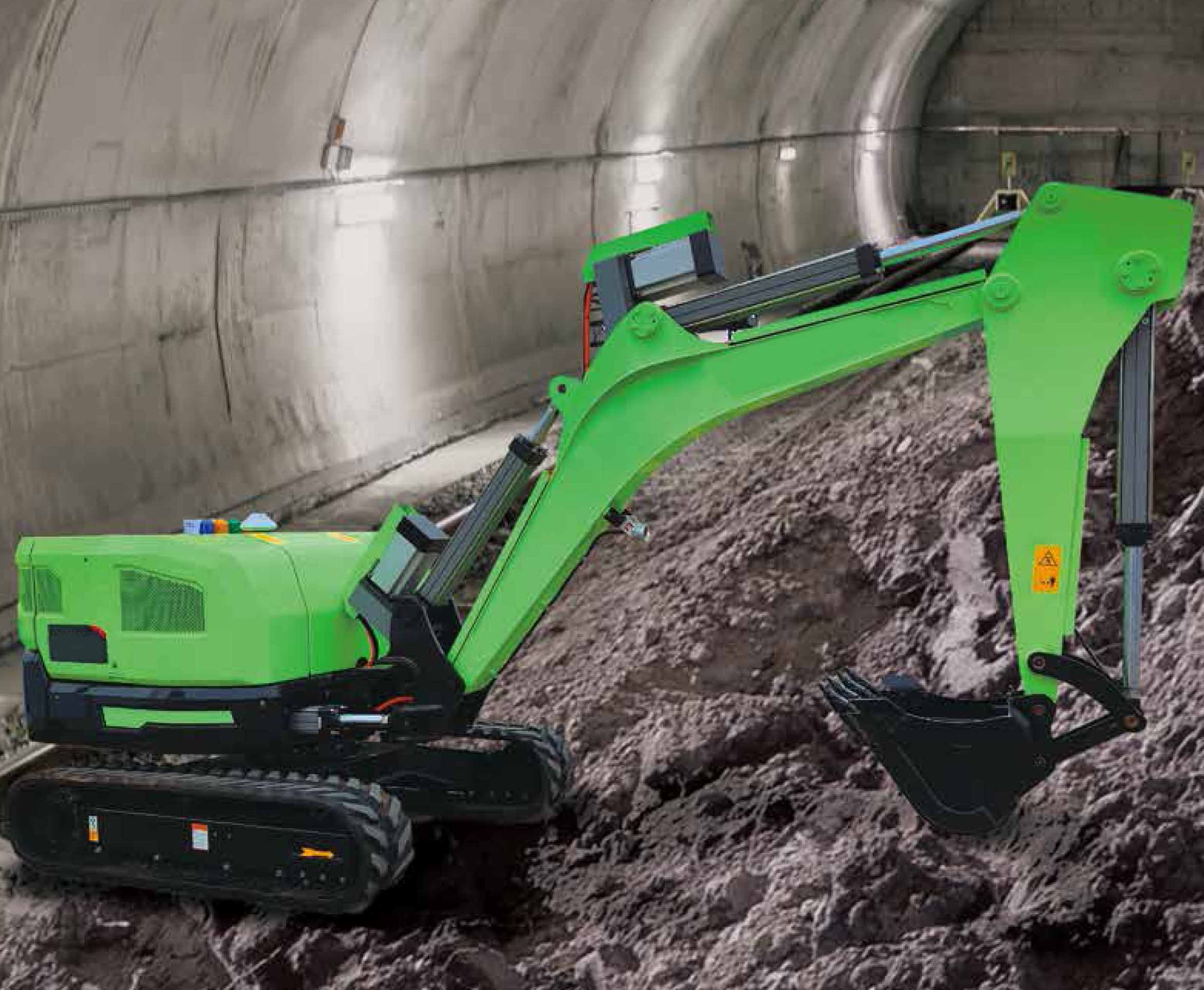 3.6-ton electric remote control hydraulic excavators