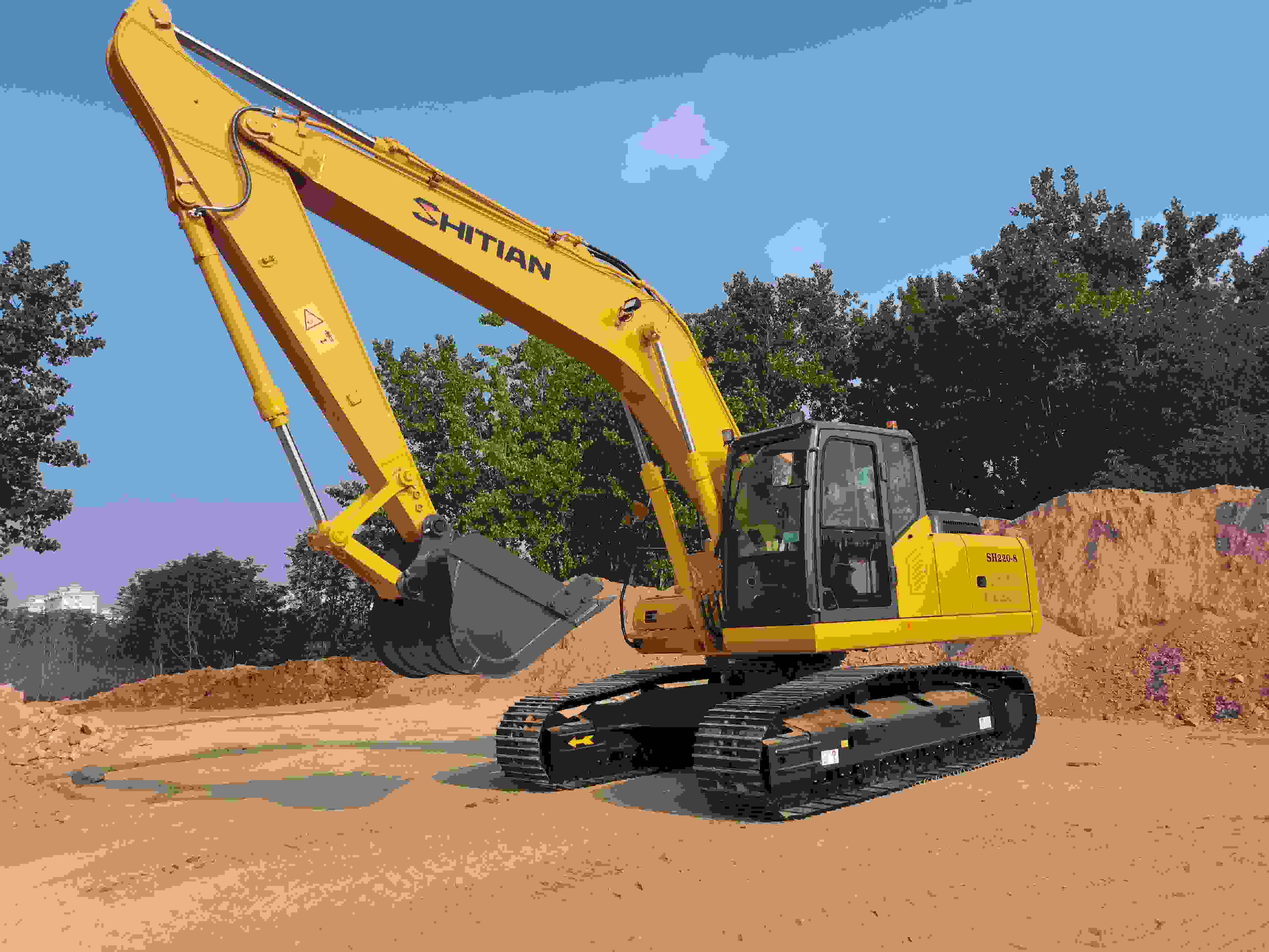 22 ton medium-sized crawler excavator