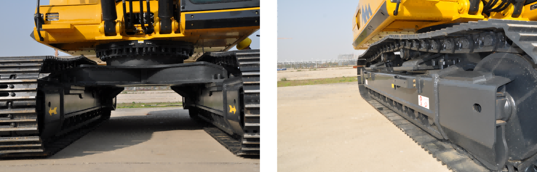 Большой гусеничный гидравлический экскаватор Большой гусеничный гидравлический экскаватор