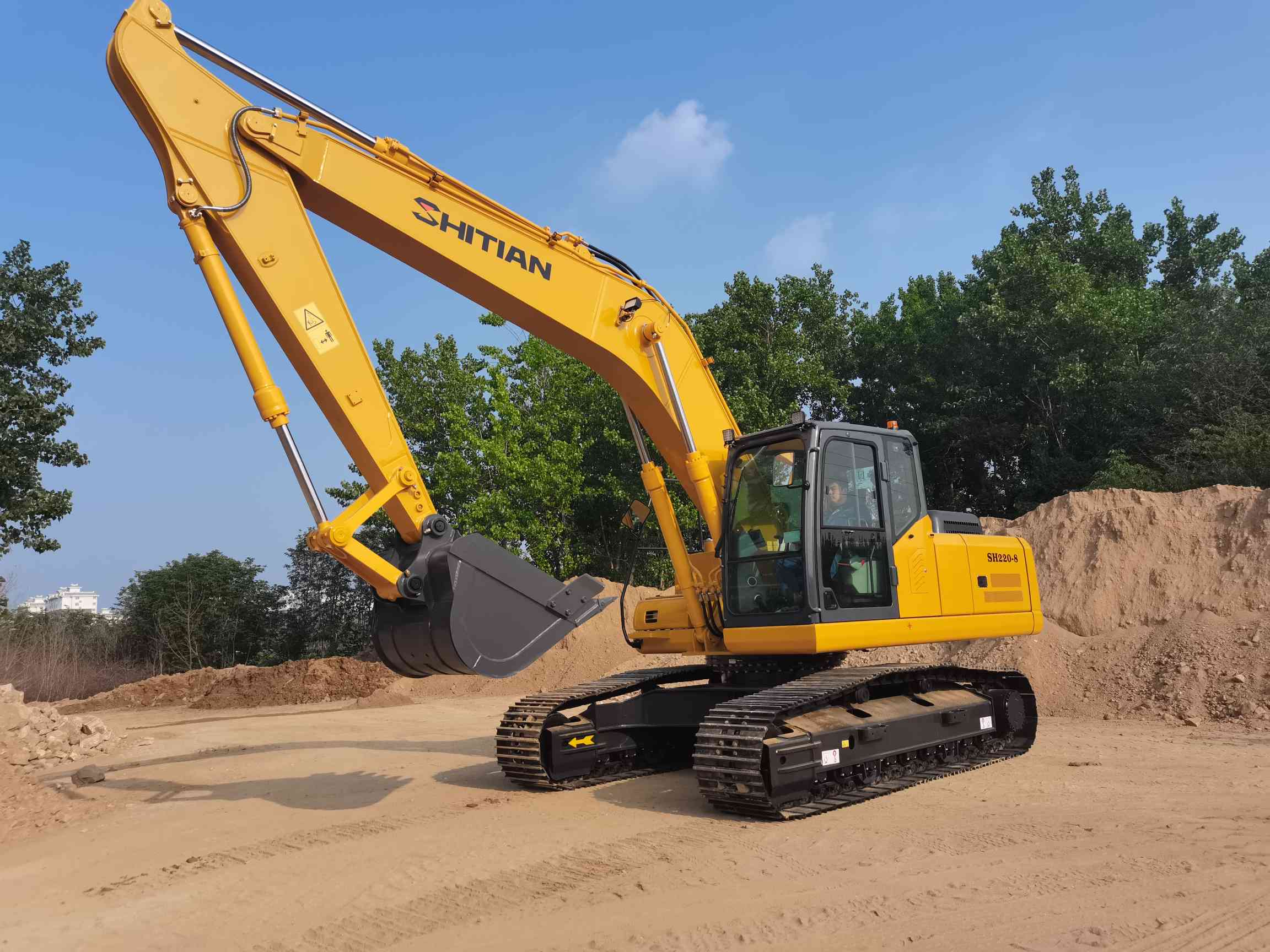 22 ton medium-sized crawler excavator