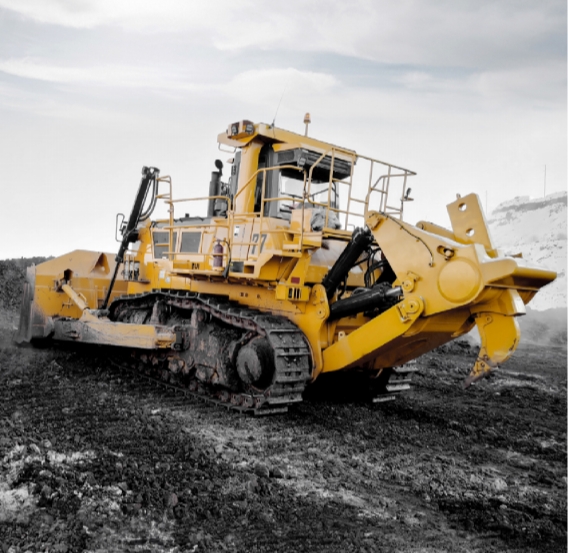 Large bulldozer Large bulldozer