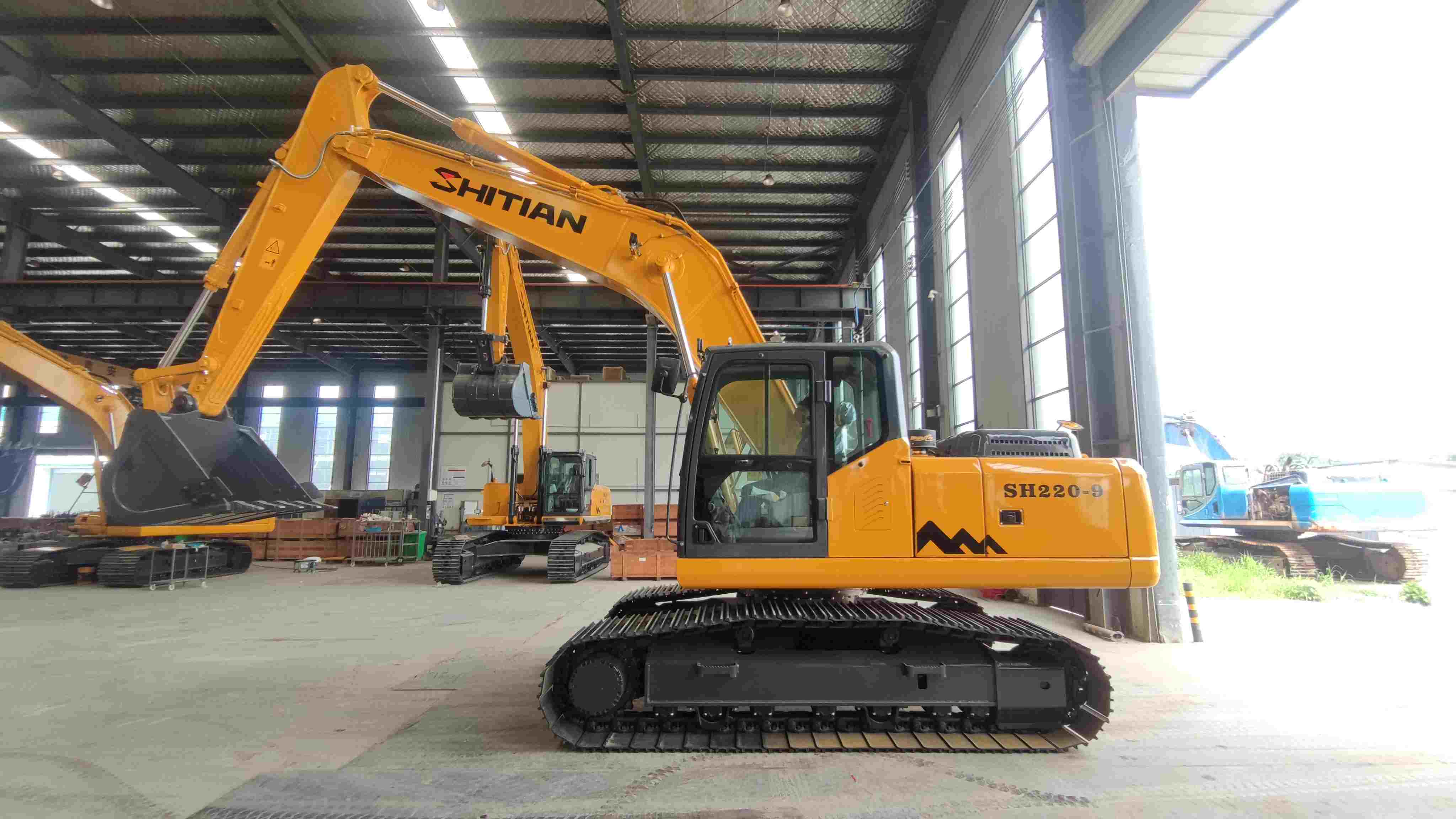 22 ton medium-sized crawler excavator