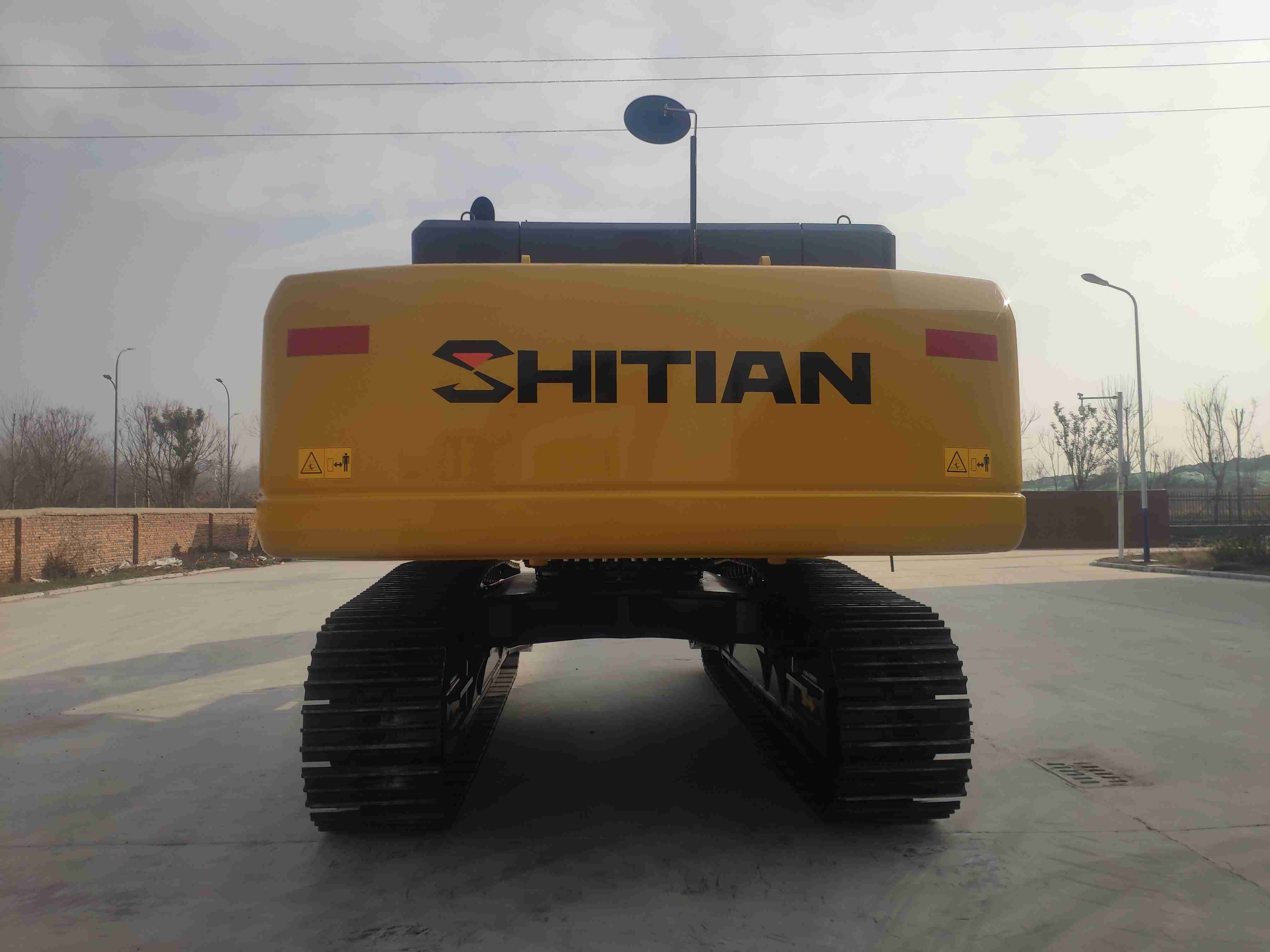 Excavadora de orugas grande de 50 toneladas