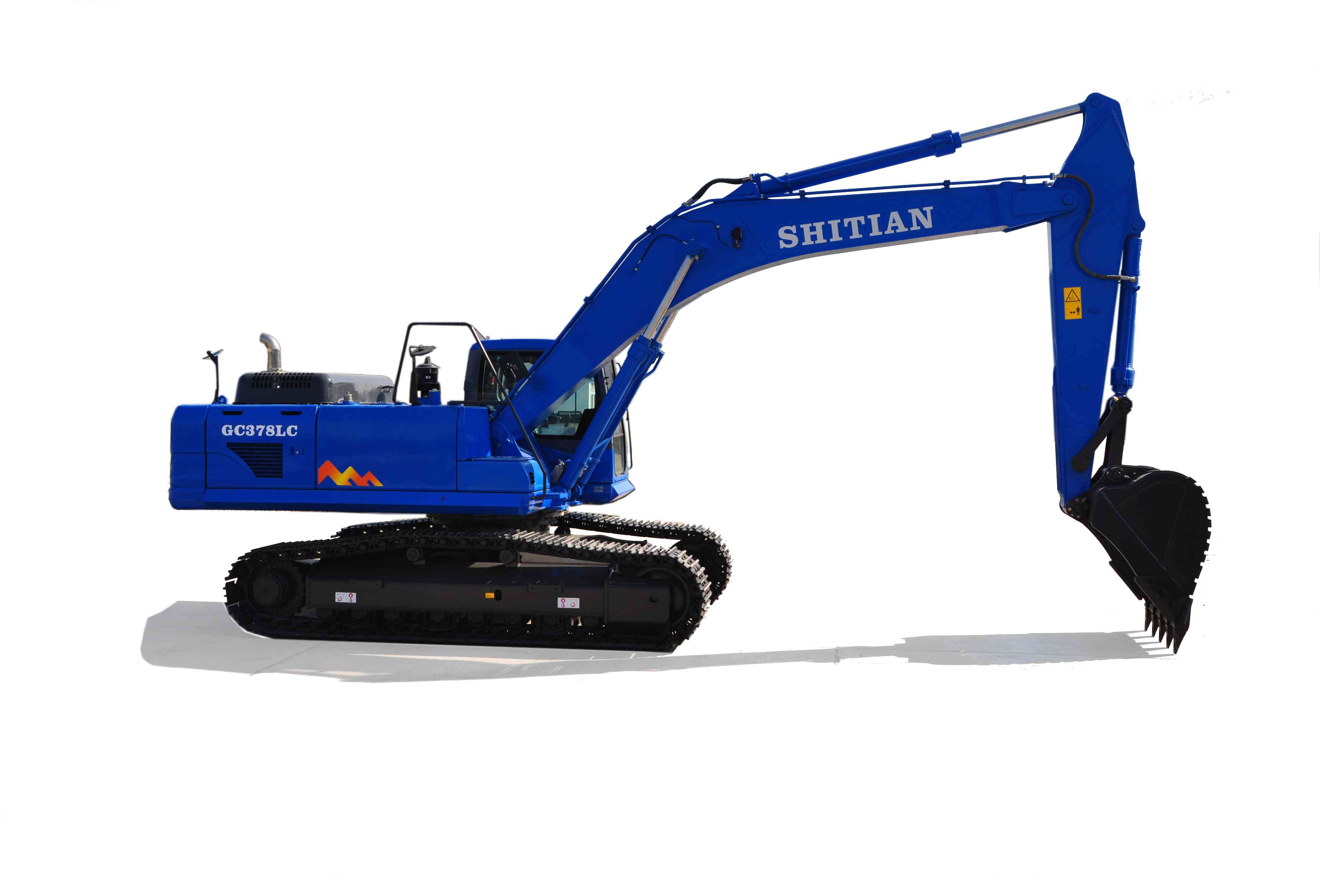 A 37-Ton Hydraulic Excavator