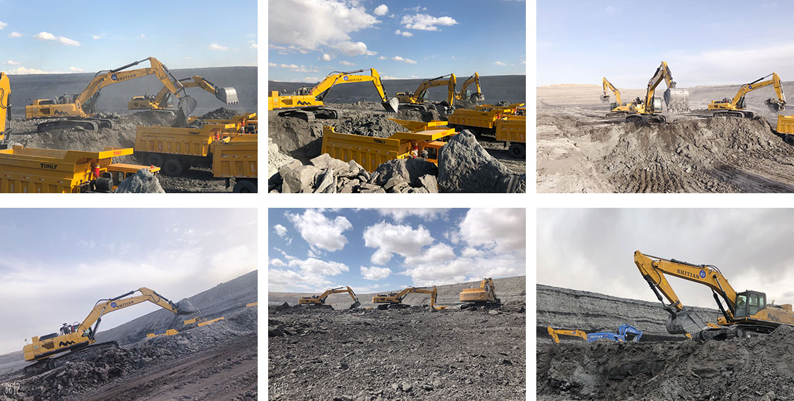 موقع بناء الحفارة الكبيرة شيتيان في منغوليا الداخلية موقع بناء الحفارة الكبيرة شيتيان في منغوليا الداخلية