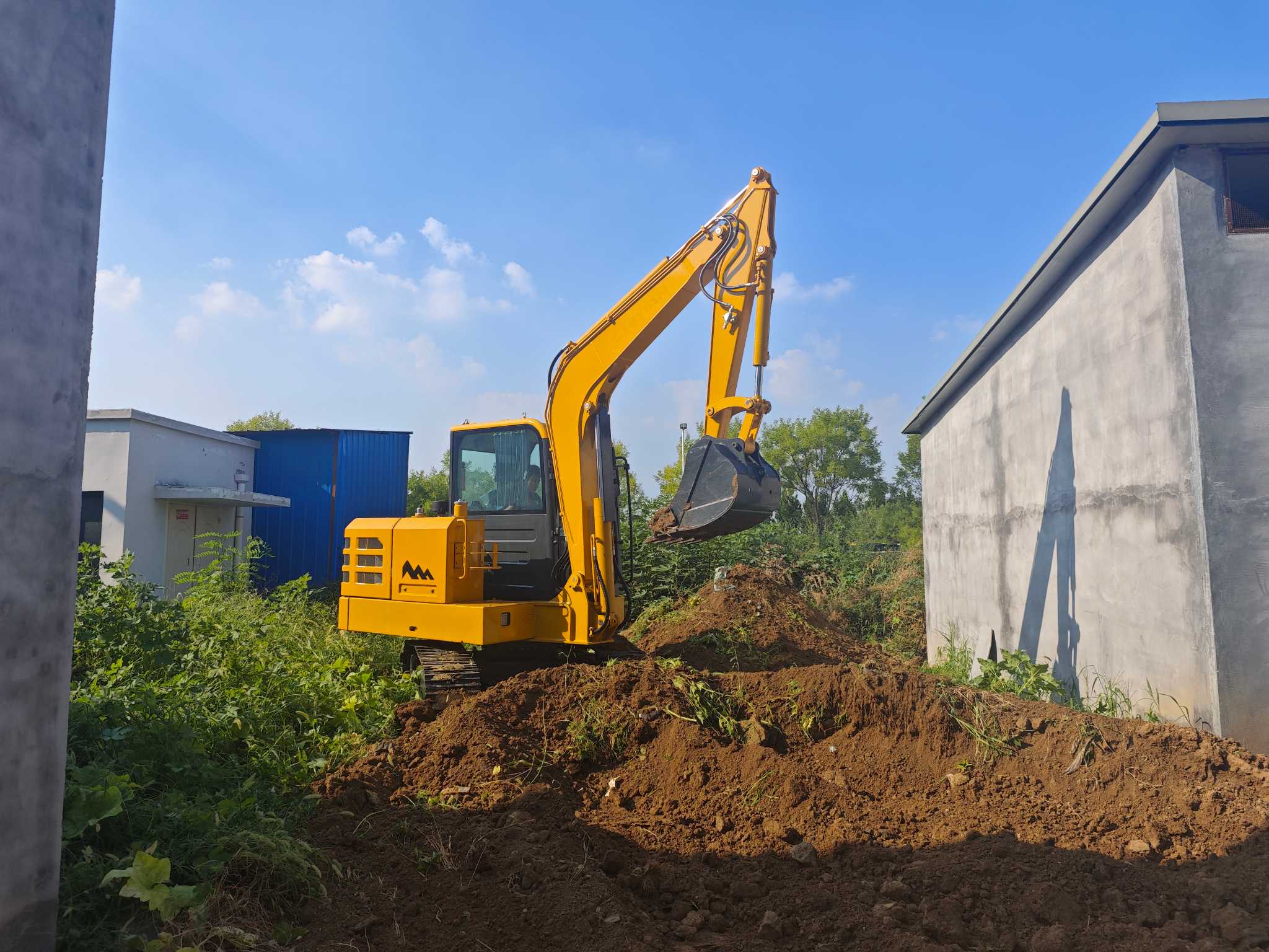 8 طن حفارة صغيرة