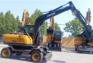 0.7Ton Wheel Excavator