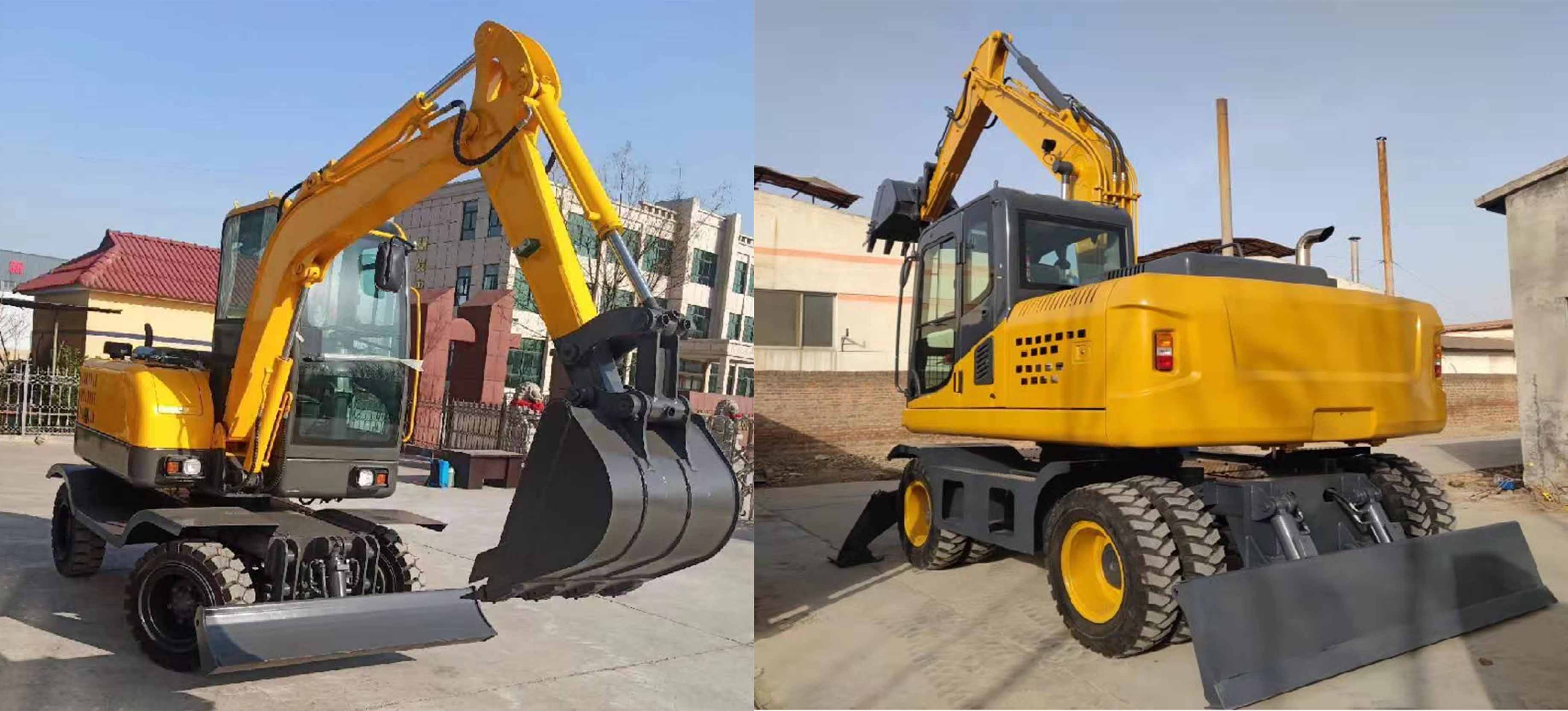 0.6Ton Wheel Excavator 0.6Ton Wheel Excavator