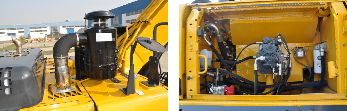 Большой гусеничный гидравлический экскаватор Большой гусеничный гидравлический экскаватор